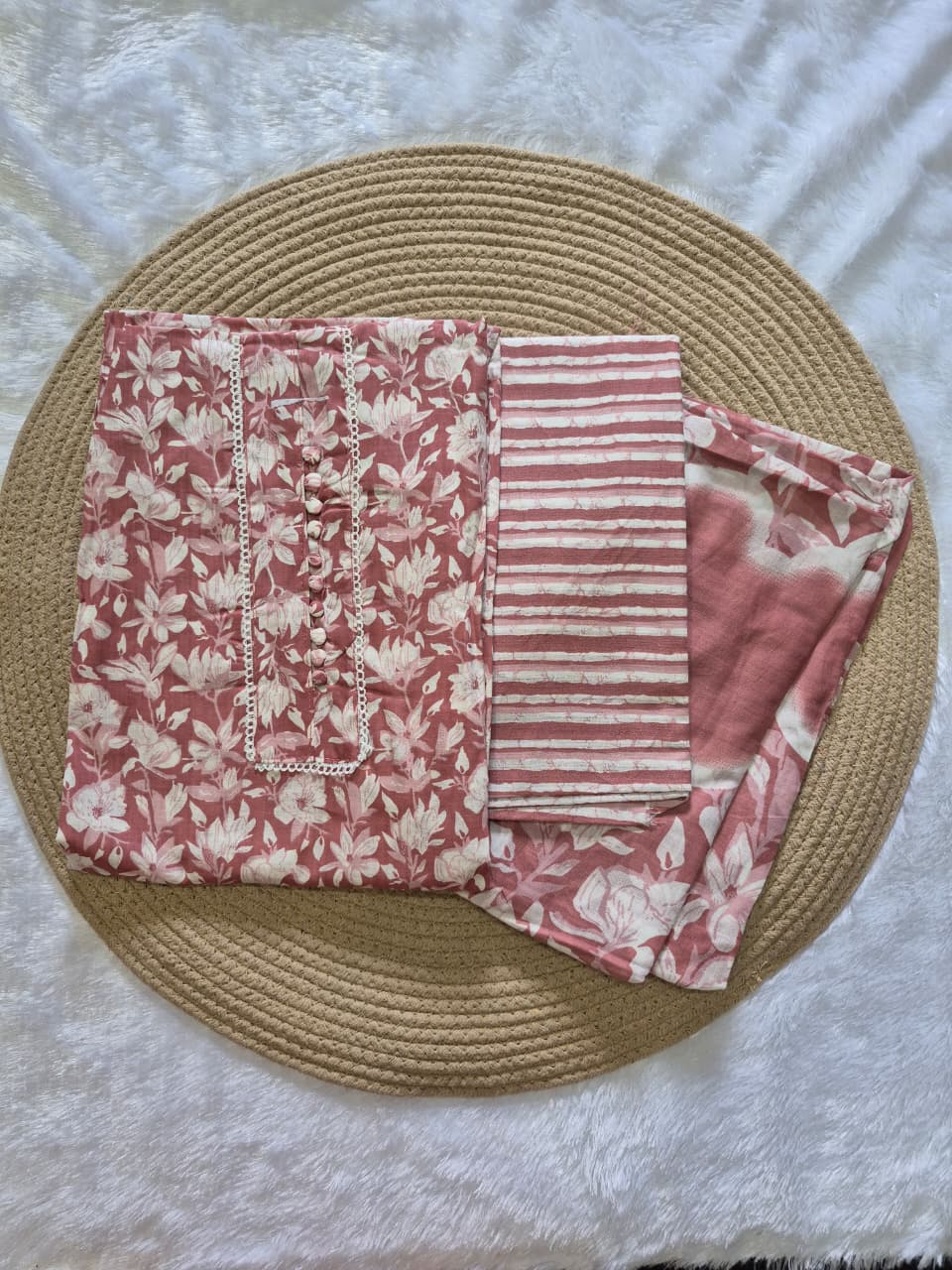 Classic Pure Cotton Dress Material