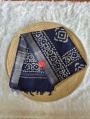 Elegant Batik Print Cotton Saree