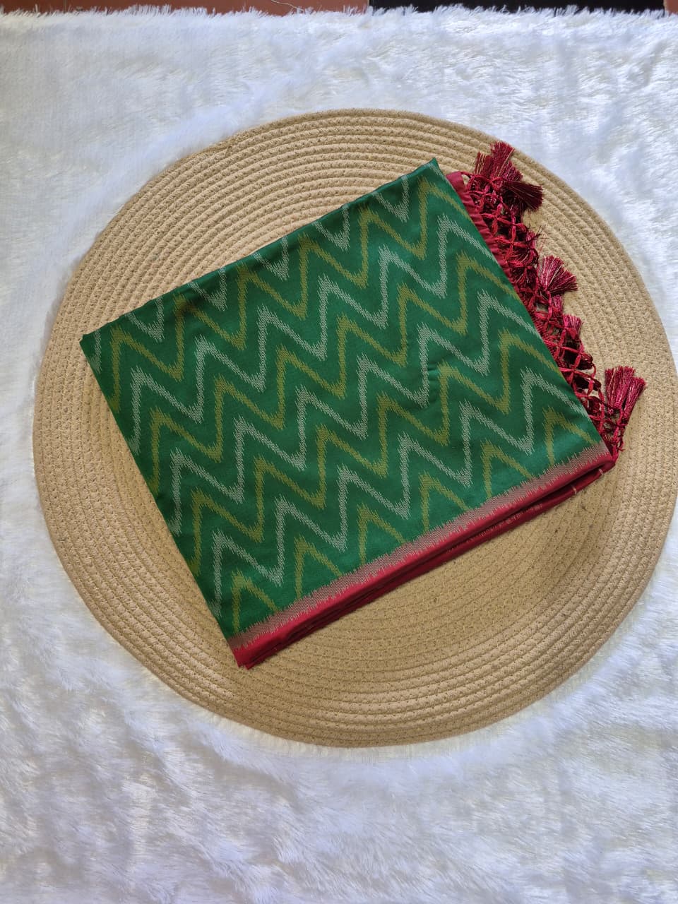 Exquisite Pure Silk Saree – A Timeless Classic