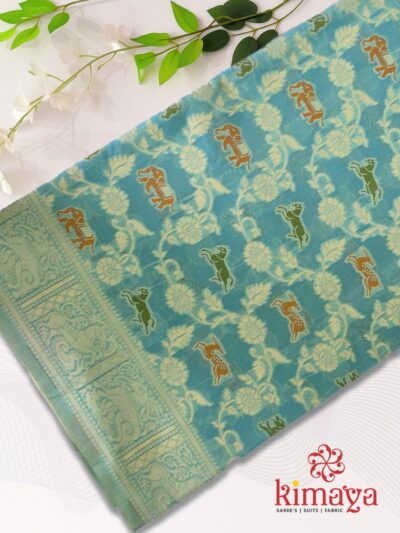 Pure Jamdani Cotton Saree – The Poetry of Weaving