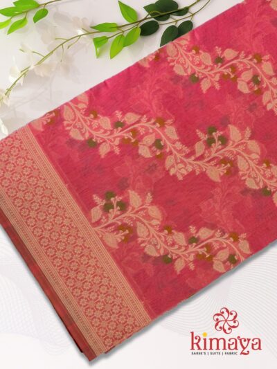 Bengal Jamdani Cotton Saree – A Tale of Threads & Tradition