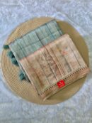 Luxury Satin Tissue Saree – Grace Meets Glamour